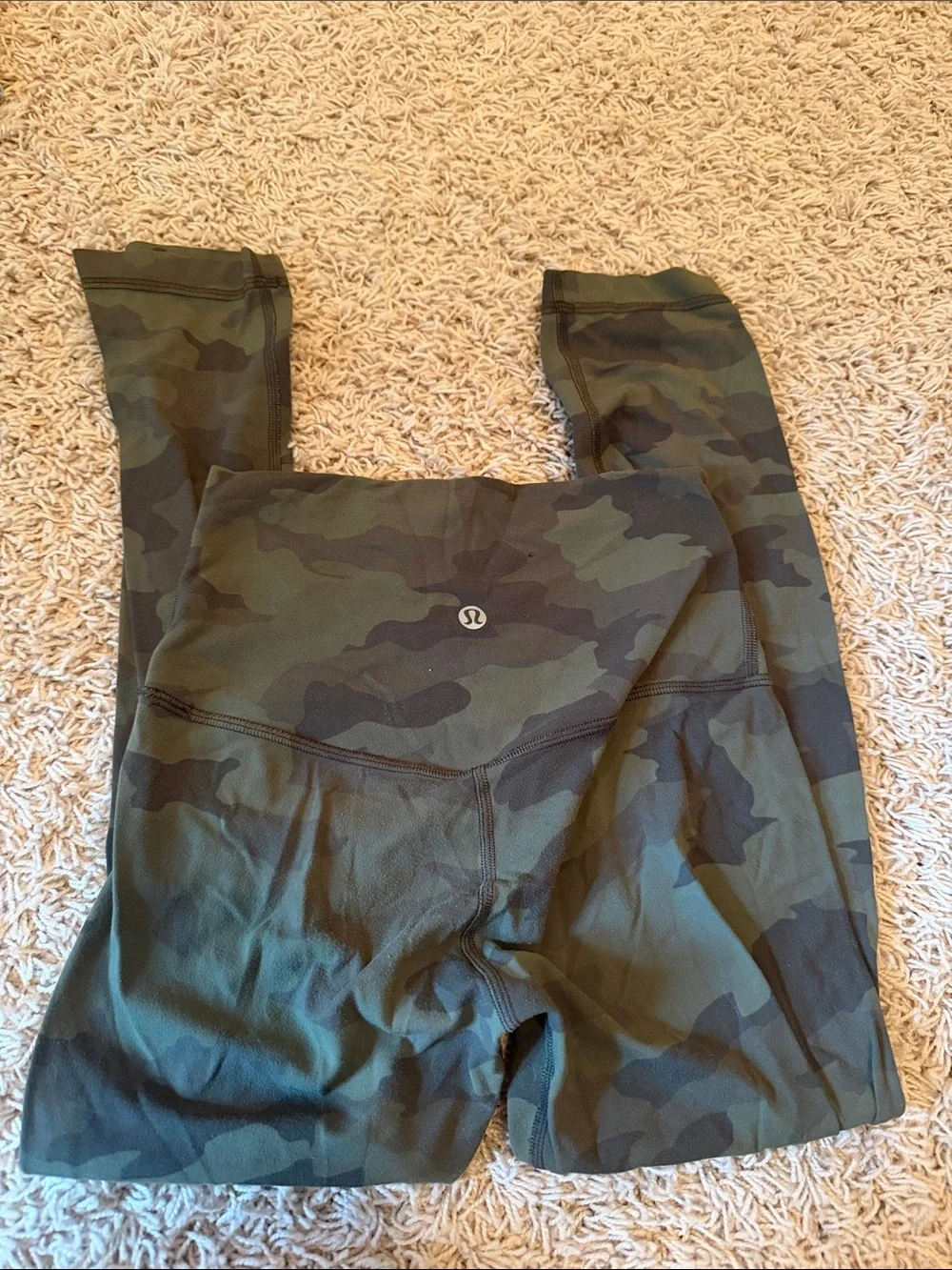 lululemon athletica Camo Performance Leggings - Green